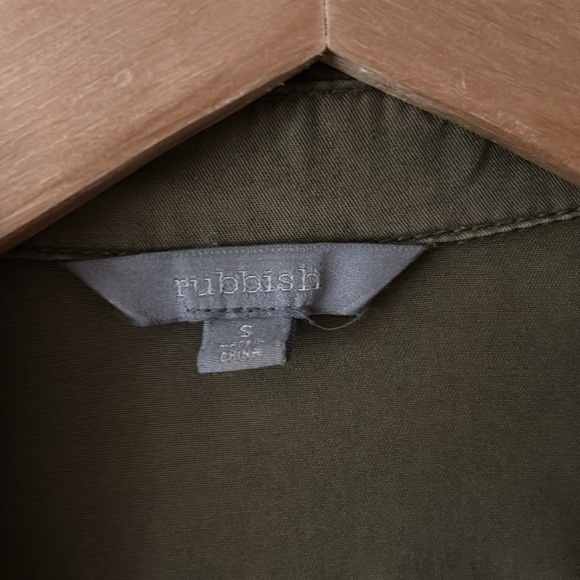 Green utility jacket (S) - Picture 2 of 3